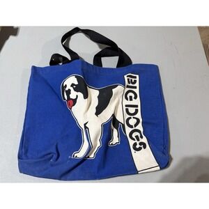 Vtg Big Dogs Tote Bag